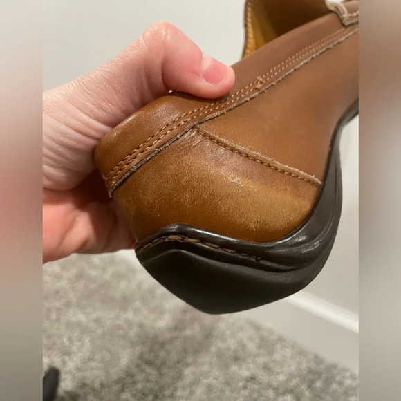 Coach men's caramel brown loafers, size 9.5 - Picture 12 of 16